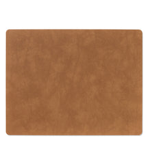 LIND DNA Placemats Nupo - Leather - Nature - 45 x 35 cm - 2 pieces