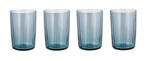 Bitz Water glass Kusintha - Blue - 280 ml - 4 pieces