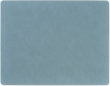 LIND DNA Placemats Nupo - Leather - Light Blue 45 x 35 cm - 2 Pieces