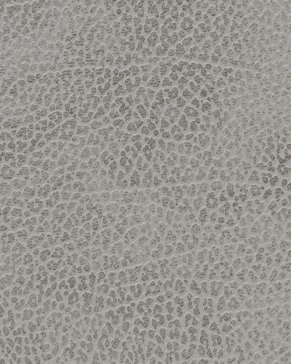 LIND DNA Placemats Hippo - Leather - Anthracite Grey - Curved - 44 x 37 cm - 2 Pieces