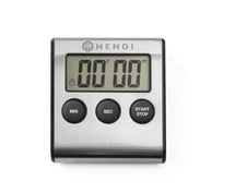 Hendi Digital Cooking Timer - stainless steel