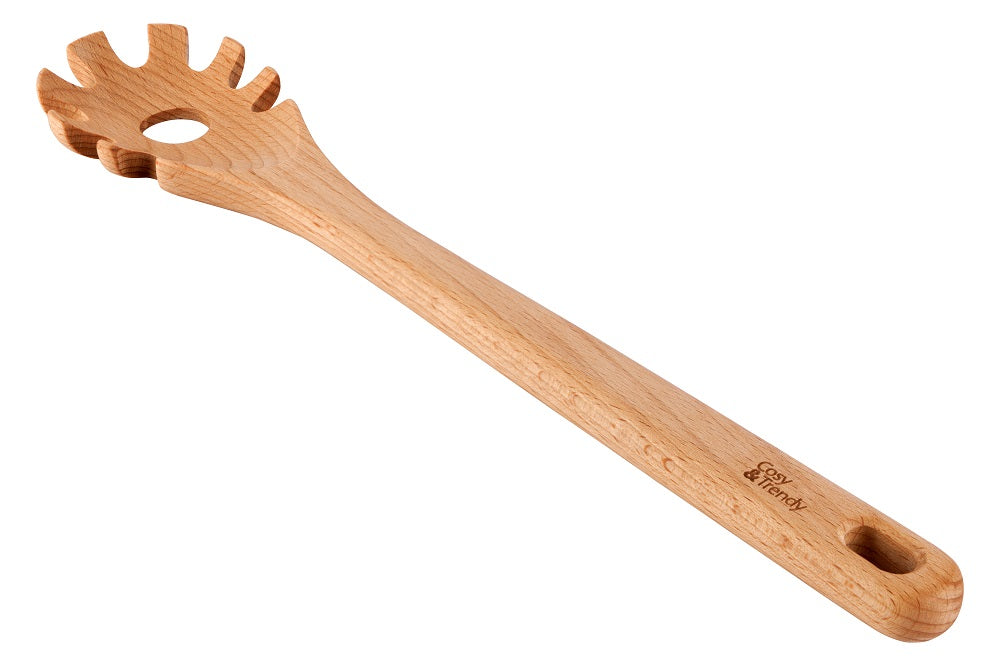 Cosy & Trendy Spaghetti Spoon - Pasta Spoon - Delish Eco Wood 33 cm