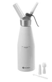 Hendi Whipped Cream Sprayer White 950 ml