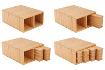 Cookinglife Knife Block Daily Chef 18 x 9 x 22 cm - suitable for 9 knives or kitchen utensils