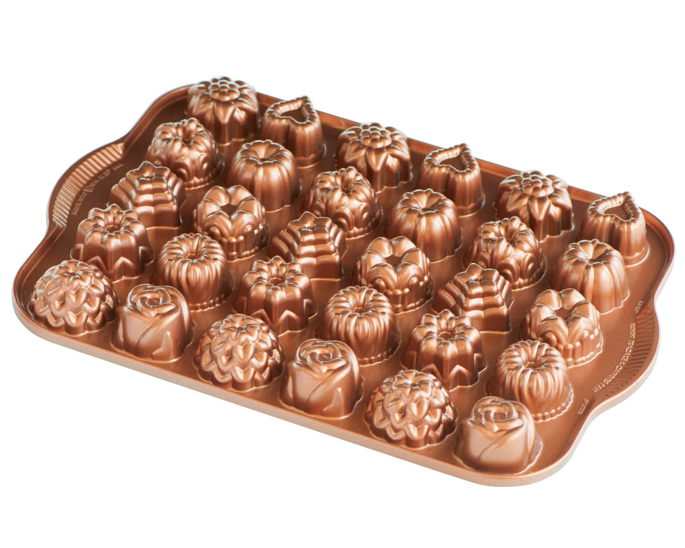 Nordic Ware bake form Teacakes & Candies Bundt Copper - 30 pieces