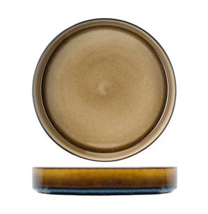 Cosy & Trendy Deep Plates / Pasta Bowls - Quintana Amber ø 23 cm / H 4.3 cm - 4 Pieces