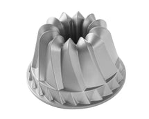 Nordic Ware Turban / bake form - Kugelhopf Bundt Silver - cast aluminum - ø 23 cm / 2.4 liter