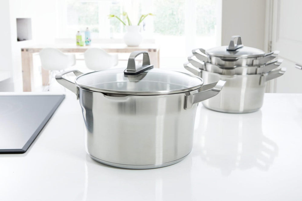 BK Soup pan Premium+ - stainless steel - ø 24 cm / 5 liters