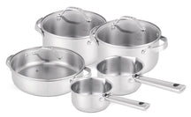 Beka Cookware Set Cicla 5-Piece - without non-stick coating - suitable for all heat sources (Cooking pots, Sauce pans & Sauté pan)