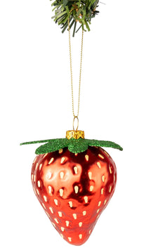 Nordic Light Christmas Ball Strawberry 10 cm