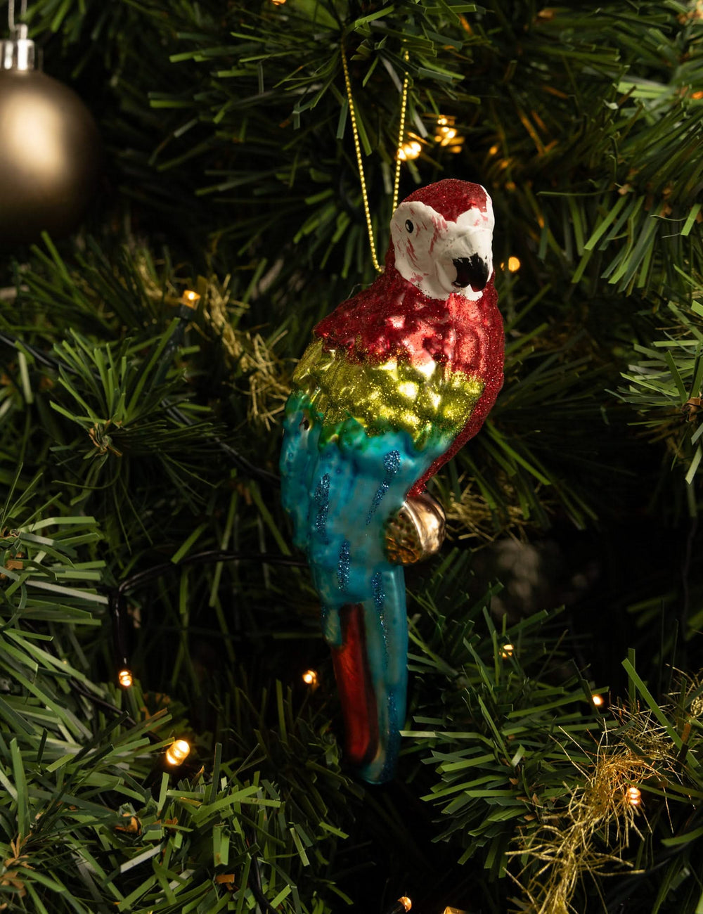 Nordic Light Christmas Ball Parrot 15 cm