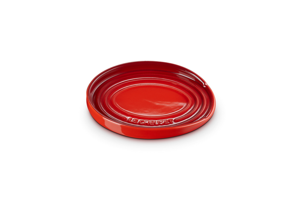 Le Creuset Spoon holder - Oval - Cherry red