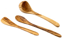 Jay Hill Spatula set (sauce ladle, ladle & spatula) Tunea - Olive wood - 3 piece set