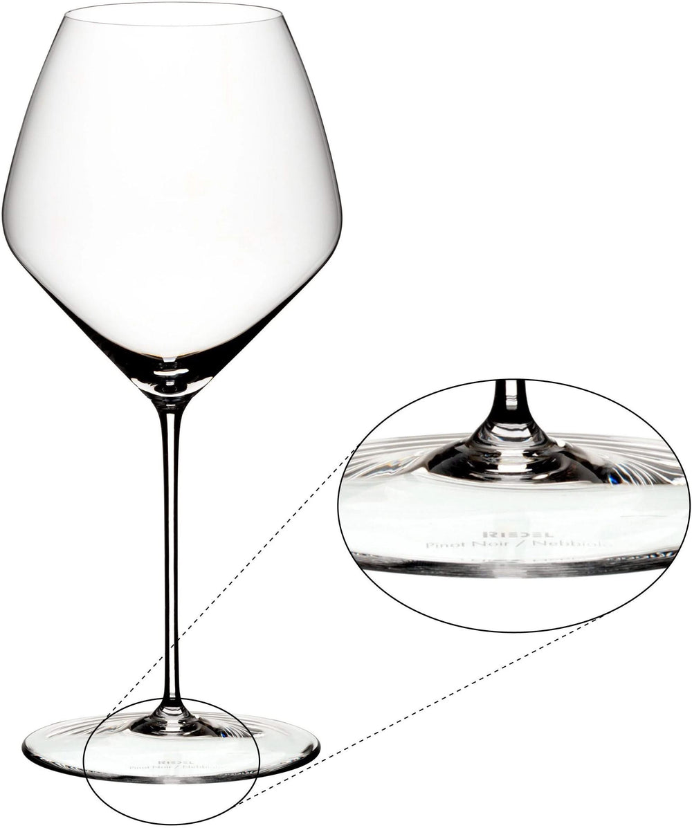 Riedel Red Wine Glasses Veloce - Pinot Noir / Nebbiolo - 2 pieces