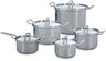 BK Cookware set Q-linair Master stainless steel - 5 piece set