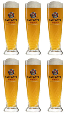 Paulaner Beer glasses Weizen - 300 ml - 6 pieces