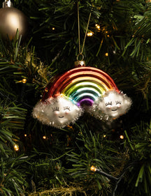 Nordic Light Christmas Ball Rainbow 12 cm