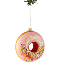 Nordic Light Christmas Ball Donut Pink 10 cm