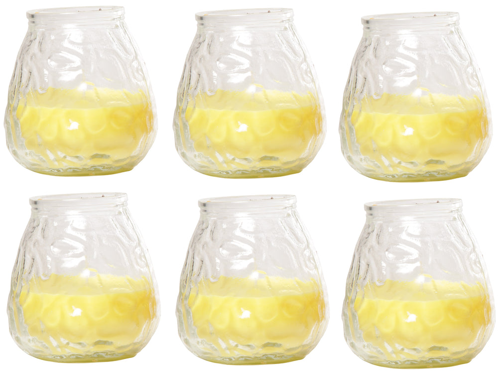 Cosy & Trendy Lowboy Candles - Outdoor Candles - Citronella Candles ø 10 cm - 6 pieces