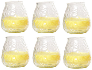 Cosy & Trendy Lowboy Candles - Outdoor Candles - Citronella Candles ø 10 cm - 6 pieces