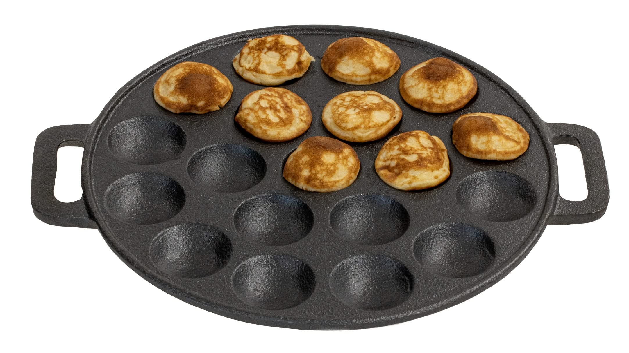 Cookinglife Buy Cast Iron Poffertjes pan? Baking Tableware