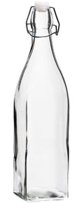 Cookinglife Beugel bottle / Weck bottle - Square - 1 liter