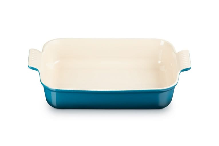 Le Creuset Oven dish Heritage - Deap Teal - 32 x 24 cm / 4 liters