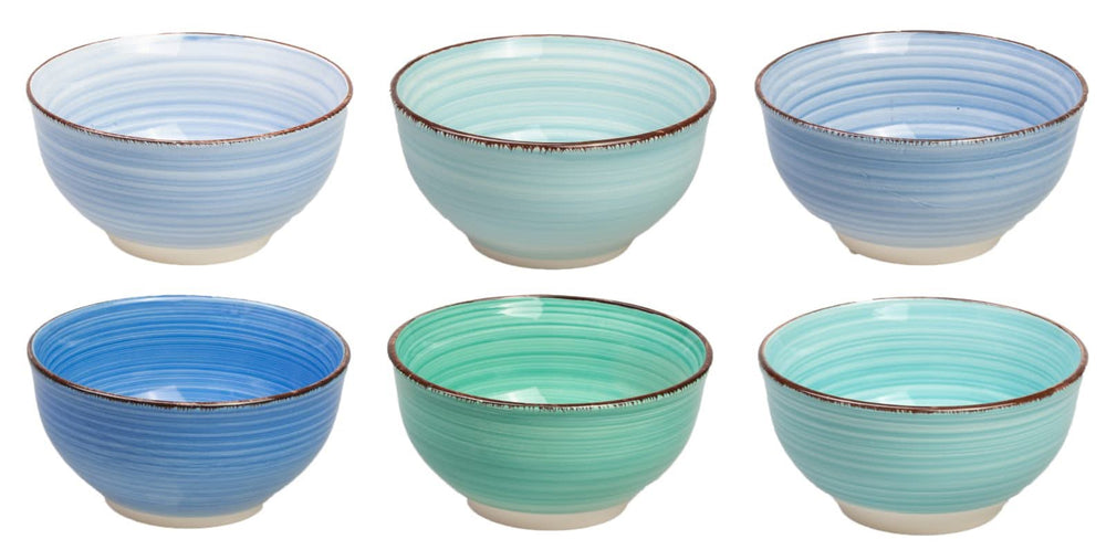 Studio Tavola Small Bowls Ocean Blue ø 12 cm - 6 pieces