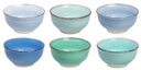 Cookinglife Small Bowls Delice Blue ø 12 cm - 6 pieces