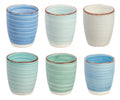 Studio Tavola coffee cups Ocean Blue 160 ml - 6 pieces