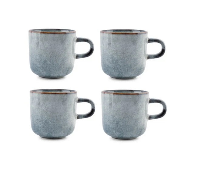 ONA Coffee Cups Duna Blue 220 ml - 4 pieces