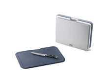 Joseph Joseph 3-piece cutting board set with holder - Nest Boards - Large - Gray