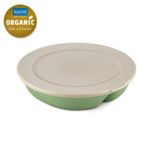 Koziol Salad box with lid Connect Green ø 25 cm / 1.5 Liter