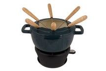 Cosy & Trendy Fondue set Fontestic Cast Iron Green Heron - Ø 18 cm