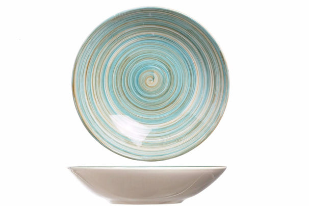 Cosy & Trendy Pasta Bowls Turbolino Blue ø 21 cm - 6 pieces