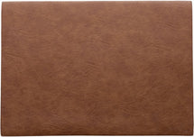 ASA Selection Placemat - Vegan Leather - Caramel - 46 x 33 cm