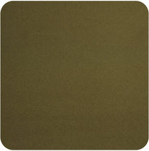 ASA Selection Coasters - Soft Leather - Khaki - 10 x 10 cm - 4 Pieces