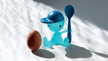 Alessi Egg cup Cico - ASG23 AZ - Blue - by Stefano Giovannoni