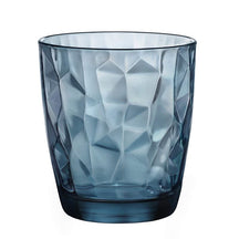 Bormioli Rocco Water glasses Diamond - Blue - 390 ml - 6 pieces