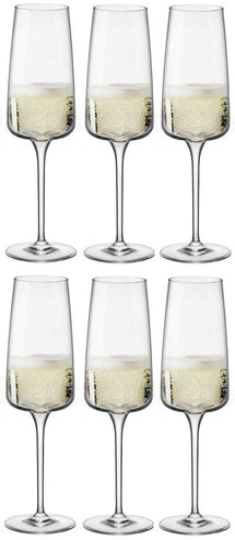 Bormioli Rocco Champagne glasses - Flutes - Nexo - 240 ml - 6 pieces