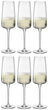 Bormioli Rocco Champagne glasses - Flutes - Nexo - 240 ml - 6 pieces