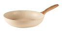 Sambonet Frying pan Rock 'n' Rose - Cream - ø 24 cm - standard non-stick coating