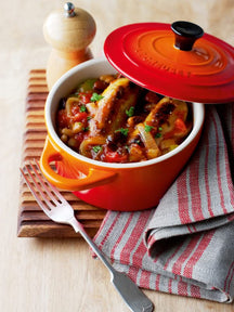 Le Creuset Serving pan / Mini Casserole Signature - Orange red - ø 10 cm / 250 ml