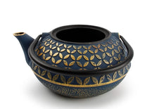 Salt & Pepper Teapot My Tea Blue / Gold 800 ml