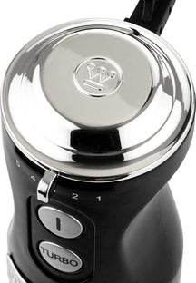 Westinghouse Retro Kettle + Toaster 4 Slots + Hand Blender - Black