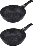 Resto Kitchenware Frying pan set Aries ø 26 + 28 cm - Induction and all others heat sources