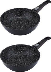 Resto Kitchenware Frying pan set Aries ø 26 + 28 cm - Induction and all others heat sources