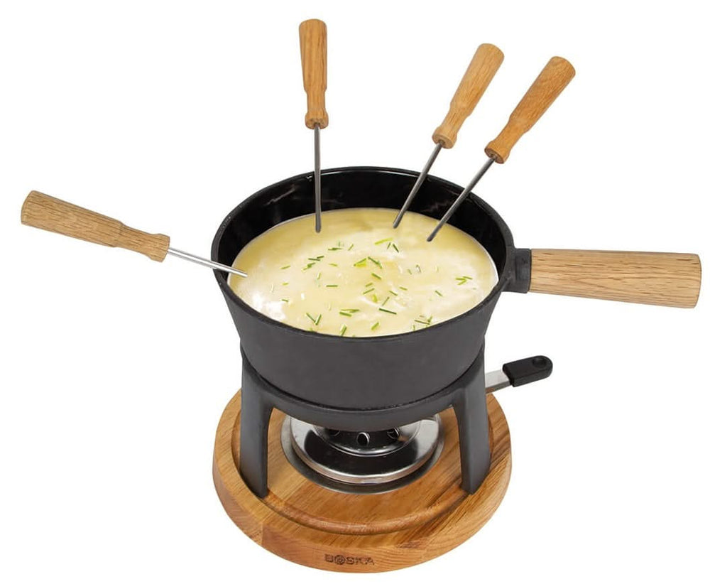 Boska Fondue set Pro - 4 persons - black - 1.2 liters