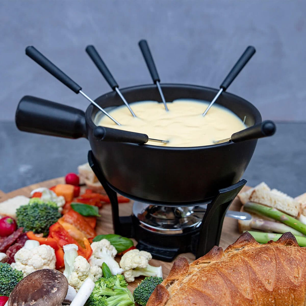 Boska Fondue set Nero - 8 people - black - 2.2 liters