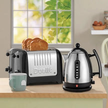 Dualit Toaster Lite - 4 slots - black - D46225